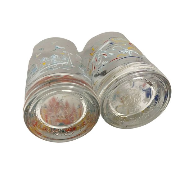 Walt Disney World Remember the Magic Tumbler Glasses set of 2 16 oz Donald Duck - Picture 6 of 6